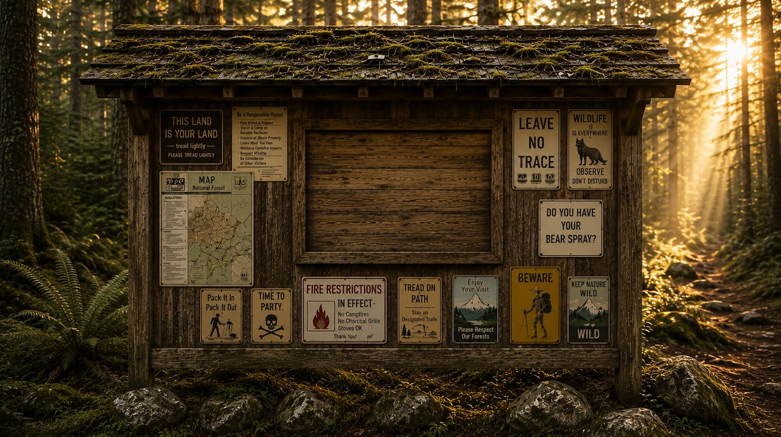 The weird side of the wilderness.