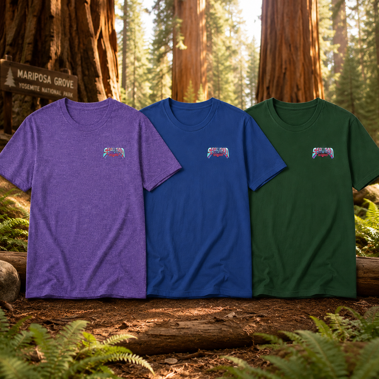 Sequoia Squad Two-Sided Tee