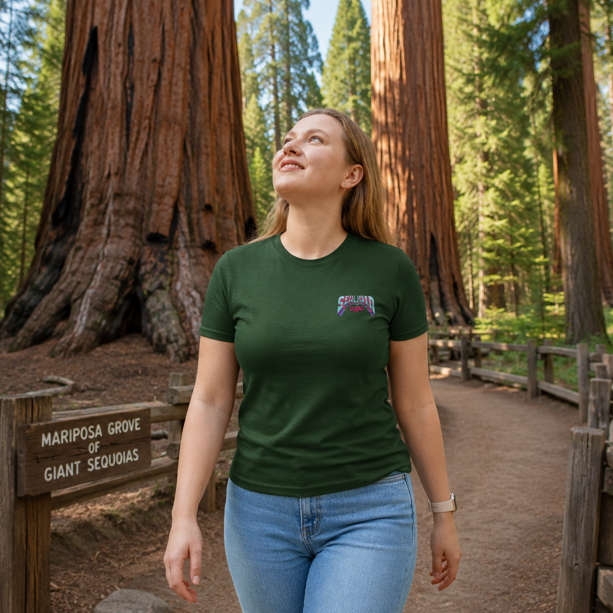 Sequoia Squad Two-Sided Tee