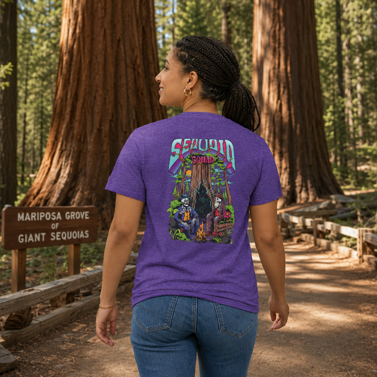 Sequoia Squad Two-Sided Tee
