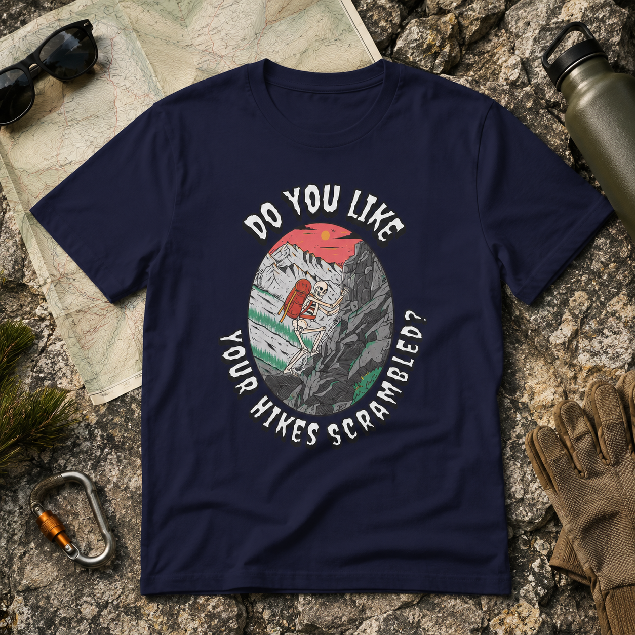 Do You Like Your Hikes Scrambled? Tee