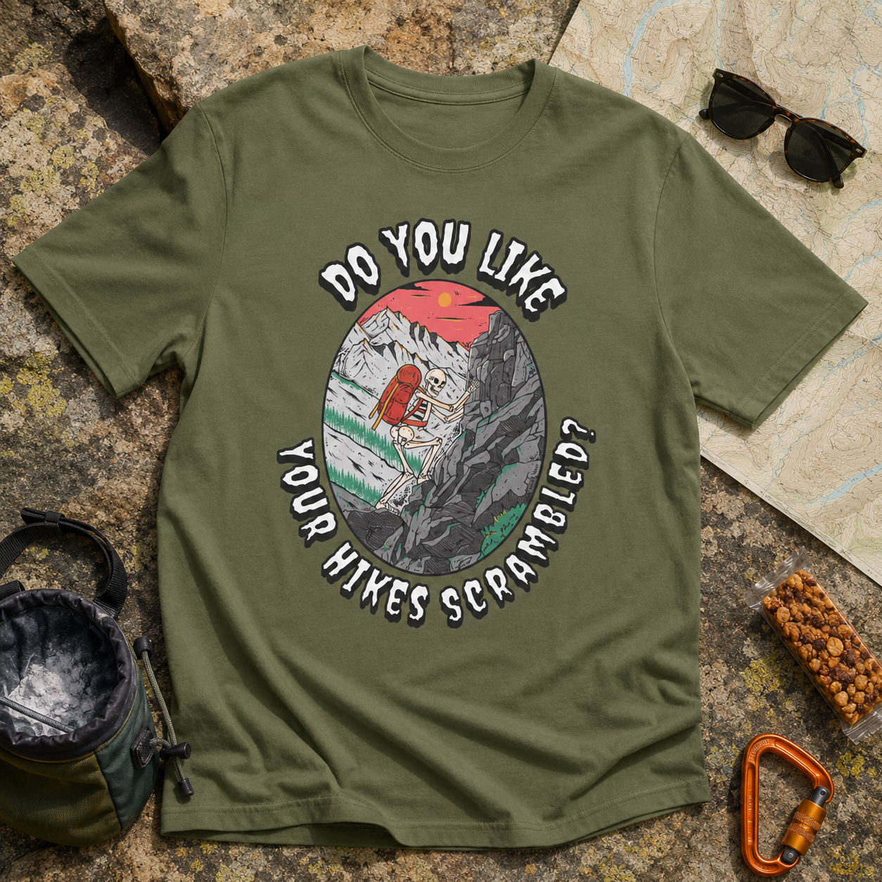 Do You Like Your Hikes Scrambled? Tee