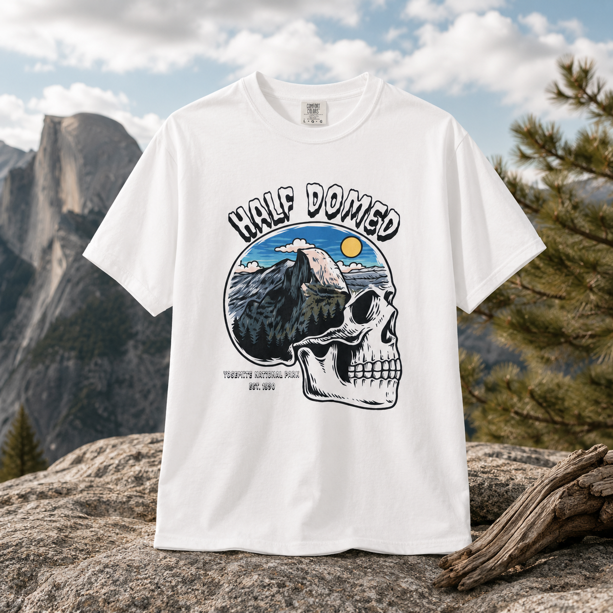 Half Domed Yosemite Graphic Tee