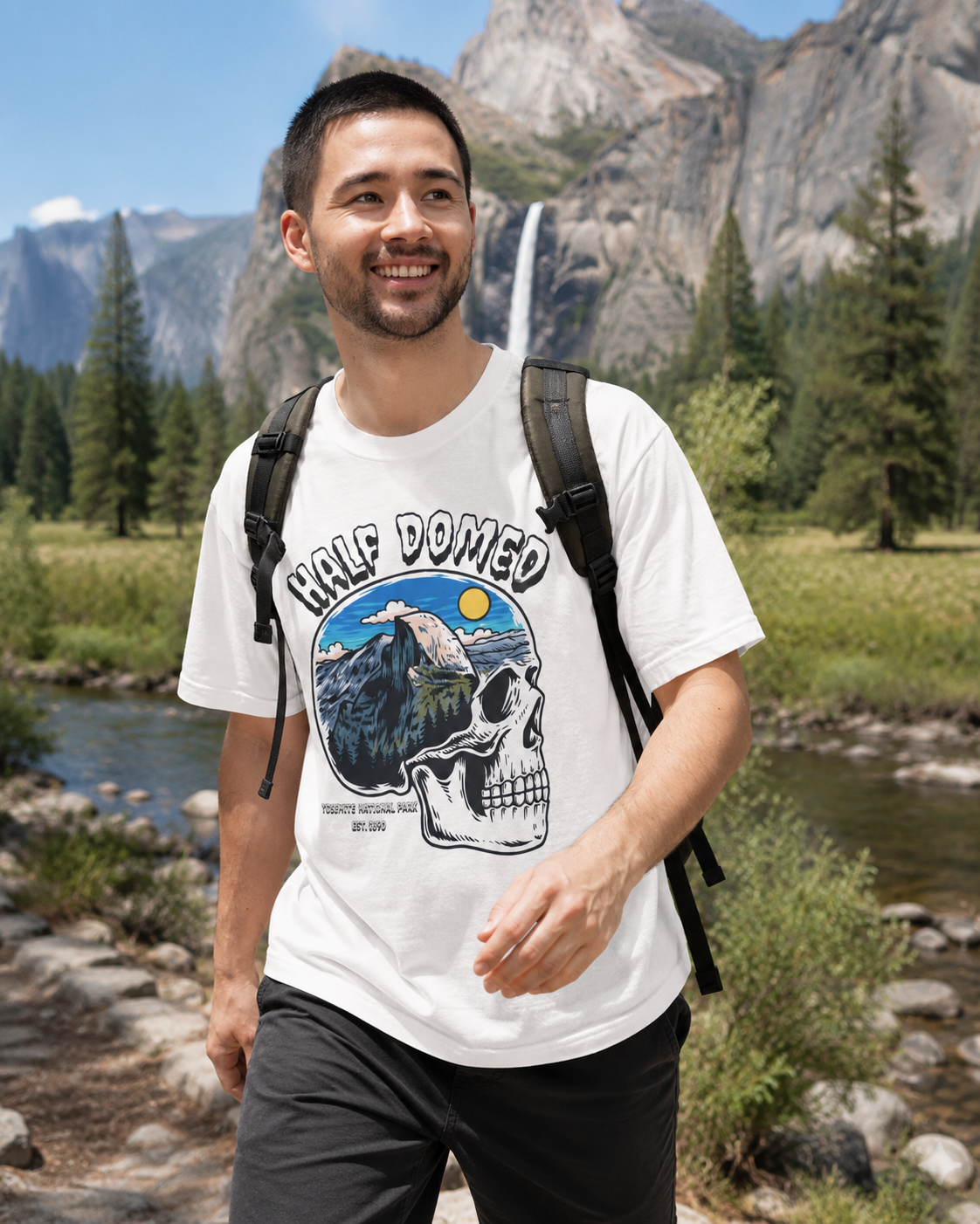 Half Domed Yosemite Graphic Tee