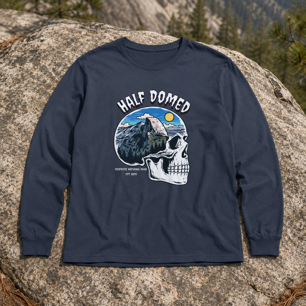 Half Domed Long Sleeve Tee