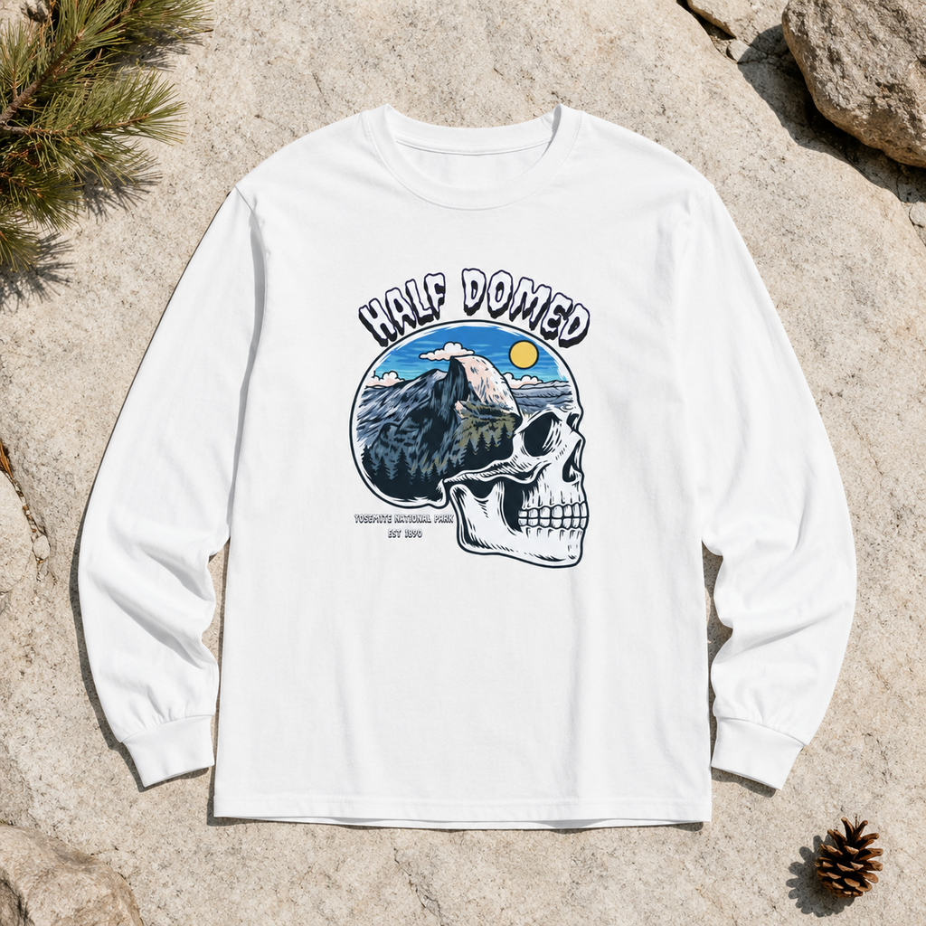 Half Domed Long Sleeve Tee