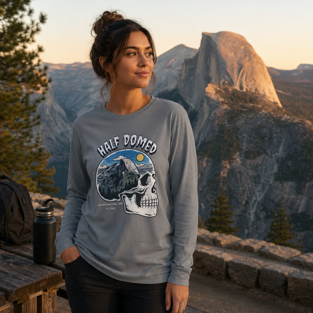 Half Domed Long Sleeve Tee
