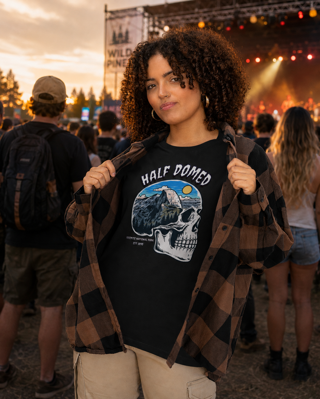 Half Domed Graphic Tee