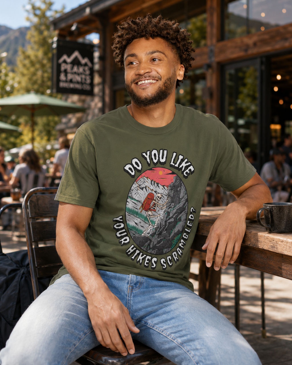 Do You Like Your Hikes Scrambled? Tee